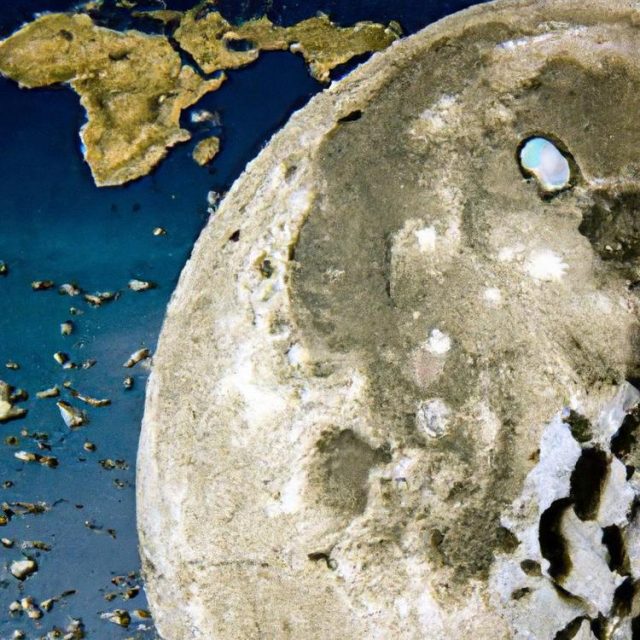 Co ma większą powierzchnię księżyc czy Afryka?