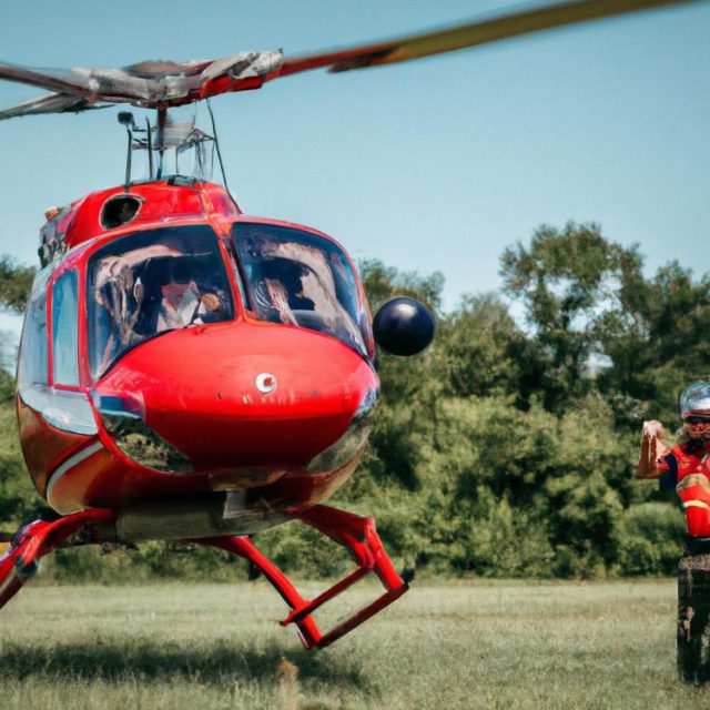 Co oznacza czerwony helikopter