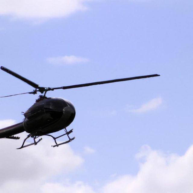 Z jaką prędkością leci helikopter?